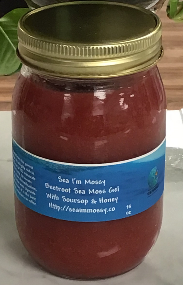 Beet Root Sea Moss Gel