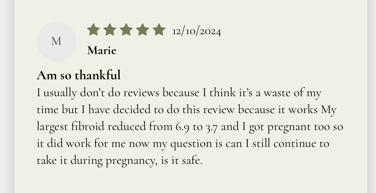 Fibroid  Tea - Natural Monthly Comfort | 30-Day Supply